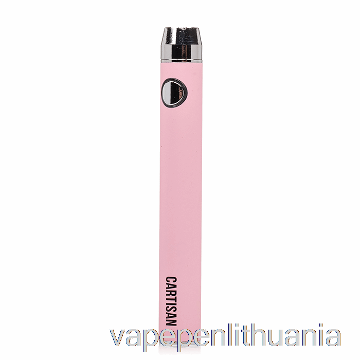 Cartisan Button Vv 900 Dual Charge 510 Baterija [mikro] Rožinis Vape Skystis